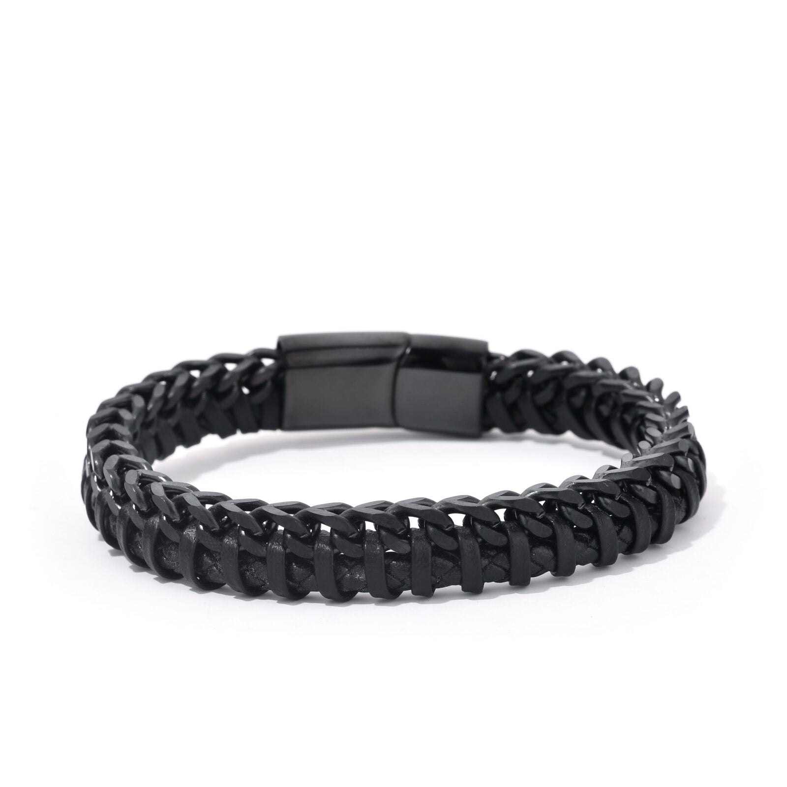 Bratara-barbati-piele-naturala-negru-Giny1.jpg