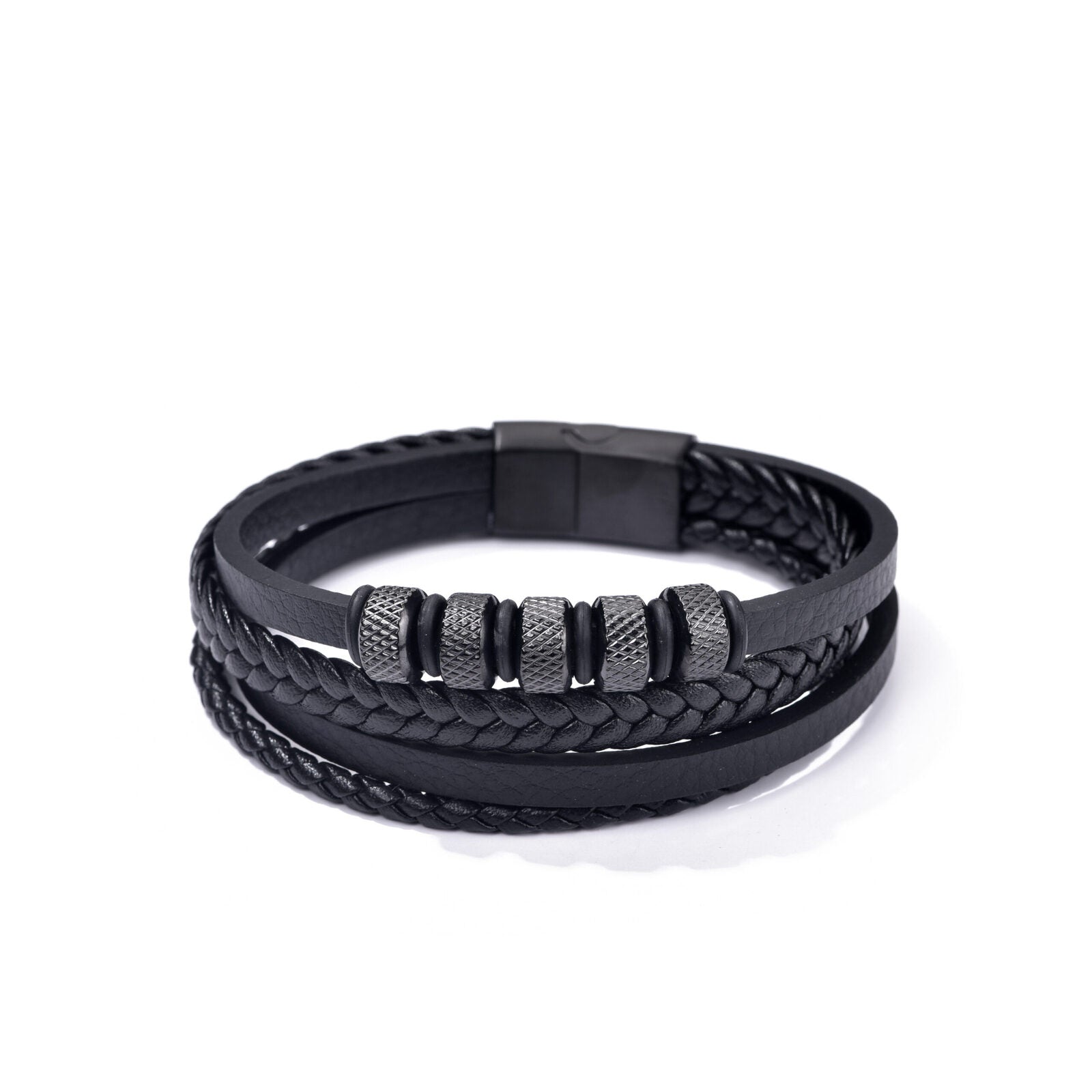 Bratara-barbati-piele-naturala-negru-Cercuri1.jpg