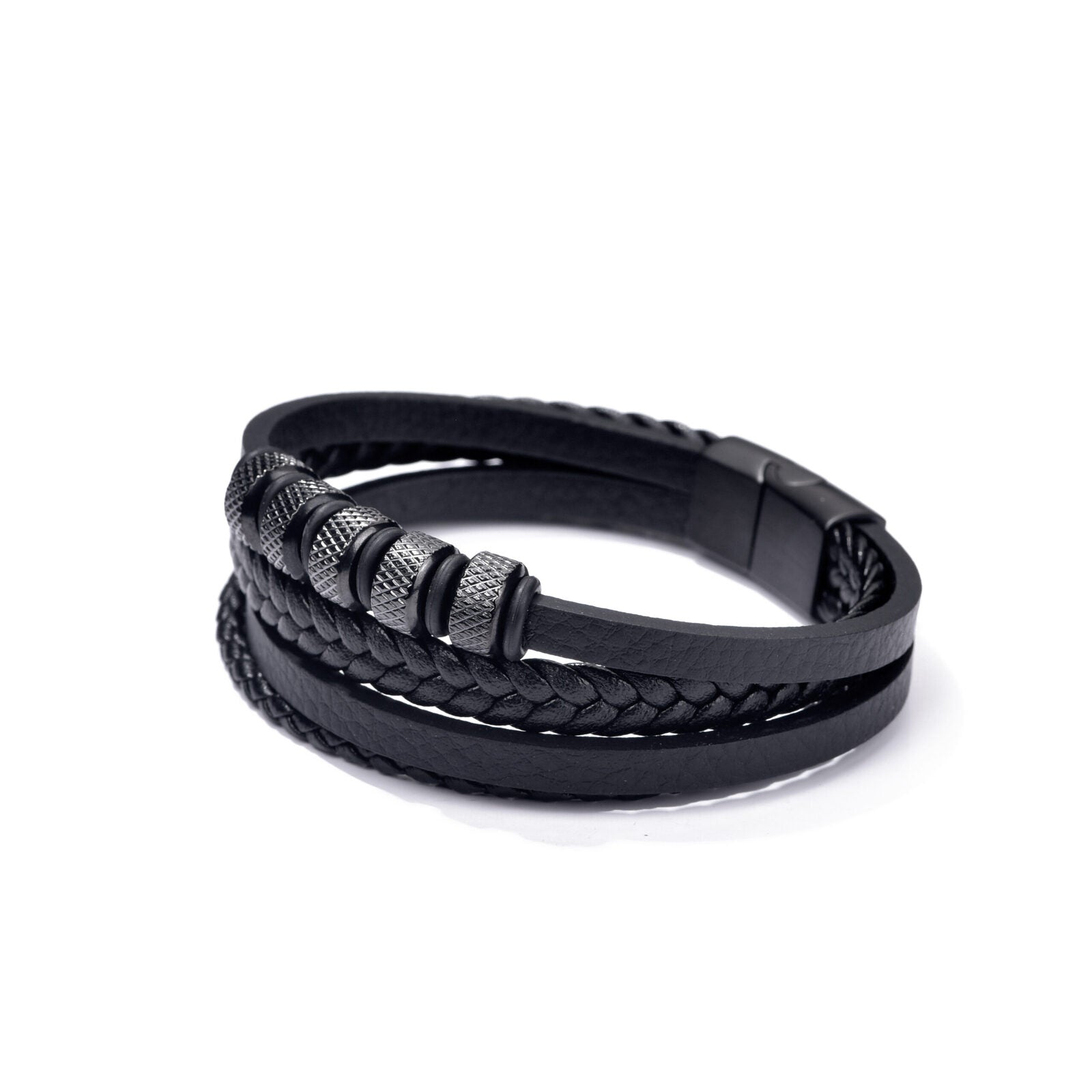 Bratara-barbati-piele-naturala-negru-Cercuri2.jpg
