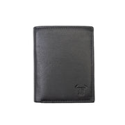 Мъжки портфейл от естествена кожа черен Ryan, RFID защита